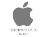 Rejected Not active Apple ID FMI OFF iPhone X